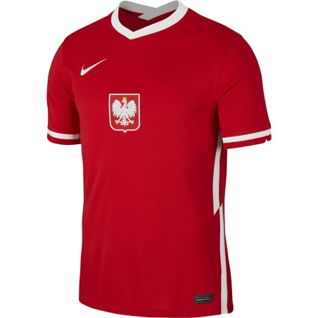 Koszulka męska Nike Polska Breathe Stadium JSY SS AW czerwona CD0721 688