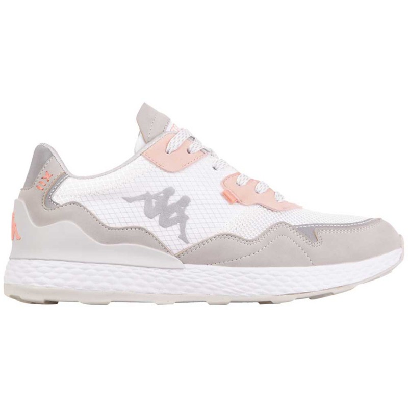 Buty damskie Kappa Laverton biało-różowe 242930 1021