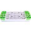 Step dwustopniowy Spokey Basic IV biało-zielony 920946