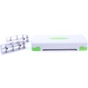 Step dwustopniowy Spokey Basic IV biało-zielony 920946