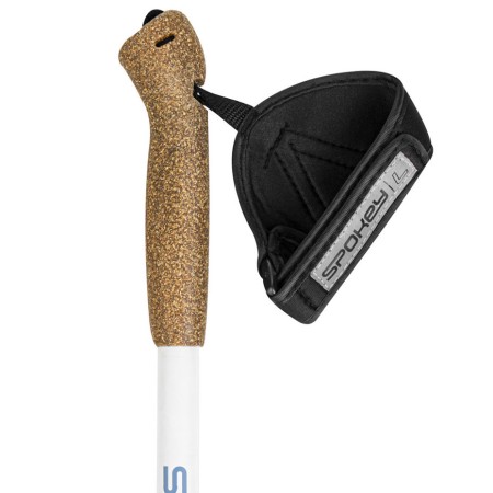 Kijki do Nordic Walking Spokey Rubble biało-niebieskie 929463