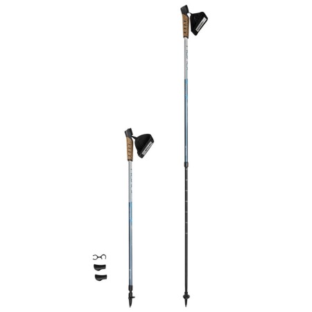 Kijki do Nordic Walking Spokey Neatness II niebiesko-szare 929464