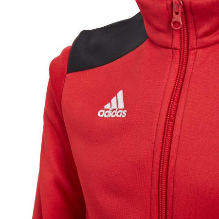 Bluza dla dzieci adidas Regista 18 Polyester Jacket JUNIOR czerwona CZ8633