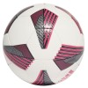 Piłka nożna adidas Tiro League TB biało-różowa FS0375