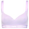 Stanik damski sportowy Puma Racer Back Top 1P Hang fioletowy  907863 07