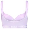 Stanik damski sportowy Puma Racer Back Top 1P Hang fioletowy  907863 07