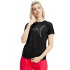 Koszulka damska Puma Cat Tee czarna 518311 09