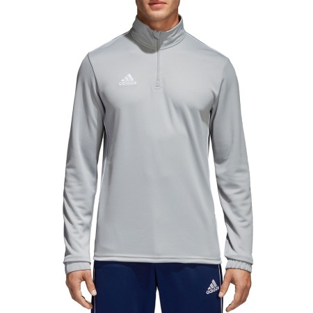 Bluza męska adidas Core 18 Training Top szara CV4000