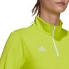 Bluza damska adidas Entrada 22 Top Training limonkowa HC5052
