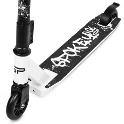 Hulajnoga Spokey Revert Basic Stunt biało-czarna 929065