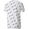 Koszulka męska Puma Power AOP Tee biała 589392 02
