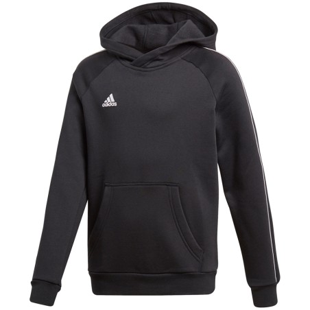 Bluza dla dzieci adidas Core 18 Hoody JUNIOR czarna CE9069