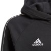 Bluza dla dzieci adidas Core 18 Hoody JUNIOR czarna CE9069