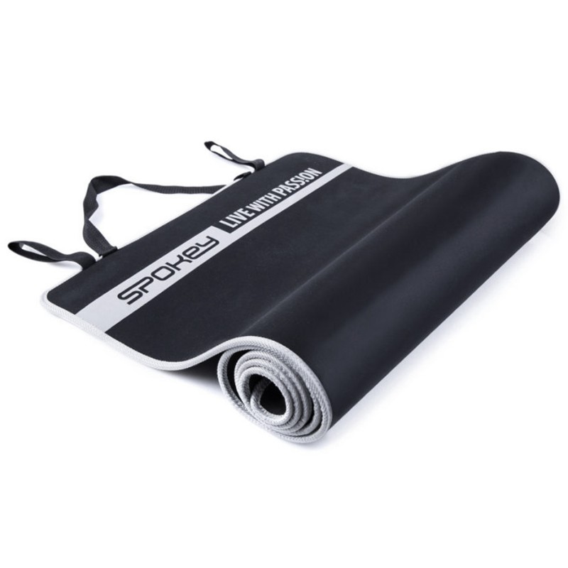 Mata do ćwiczeń Spokey Fleximat V czarno-szara 920913