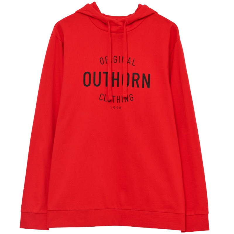 Bluza męska Outhorn czerwona HOL21 BLM602 62S