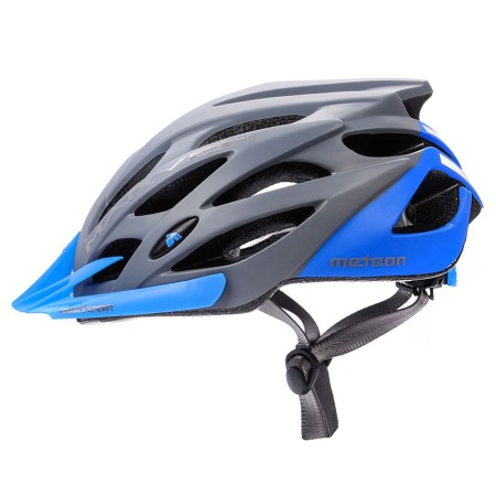 Kask rowerowy Meteor Marven M 55-58 cm szaro-niebieski 24732
