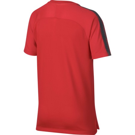 Koszulka dla dzieci Nike Breathe Squad SS Top 18 JUNIOR czerwona 916117 696