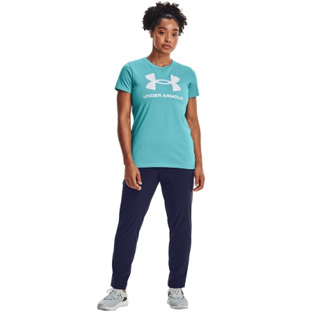 Koszulka damska Under Armour Live Sportstyle Graphic Ssc morska zieleń 1356305 476