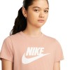 Koszulka damska Nike Nsw Tee Essentail Icon Futura różowa BV6169 609