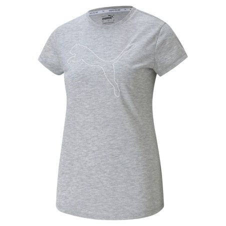 Koszulka damska Puma RTG Heather Logo Tee szara 586455 04