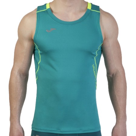 Koszulka męska Joma Running zielona 100386.459