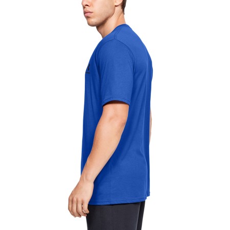 Koszulka męska Under Armour Sportstyle Left Chest SS niebieska 1326799 486