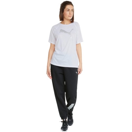 Koszulka damska Puma Evostripe Tee biała 589143 02
