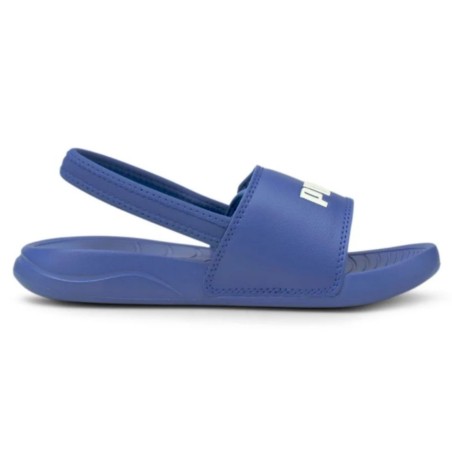 Sandały dla dzieci Puma Popcat 20 Backstrap niebieskie 380555 06