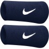 Frotki na rękę szerokie Nike Swoosh Doublewide granatowe 2szt NN05416