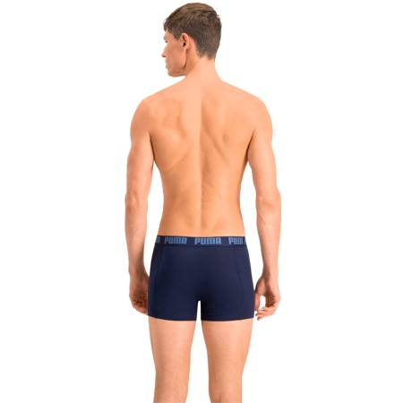 Bokserki męskie Puma Basic Boxer 2P granatowe 906823 33