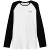 Koszulka męska Longsleeve 4F biała H4Z21 TSML011 10S