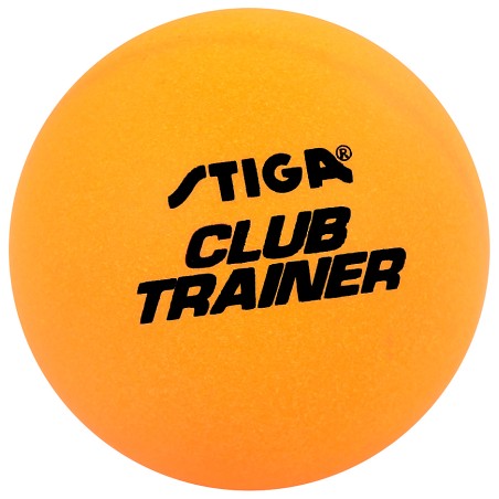 Piłeczki do ping ponga Stiga Club Trainer pomarańczowe 72 szt