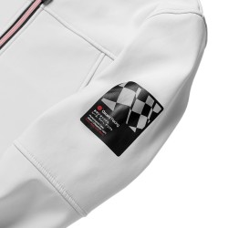 Kurtka męska softshell Ozoshi Shimoda jasnoszara O21F003