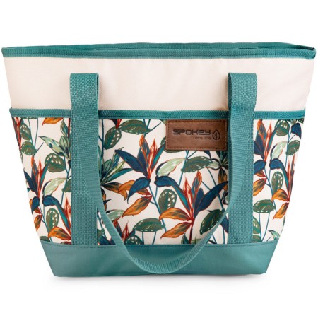Torba termiczna Spokey Eco Simply zielono-beżowa 929509
