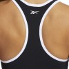 Stanik Reebok TE Linear Logo Bral czarno-biały FK6713