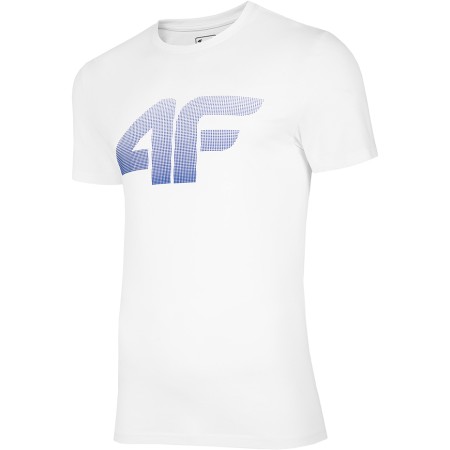 Koszulka męska 4F biała NOSH4 TSM004 10S