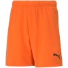 Spodenki dla dzieci Puma teamRISE Short Jr pomarańczowe 704943 08