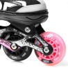Łyżworolki Spokey Quattro 4in1 czarno-różowe 926652-926654