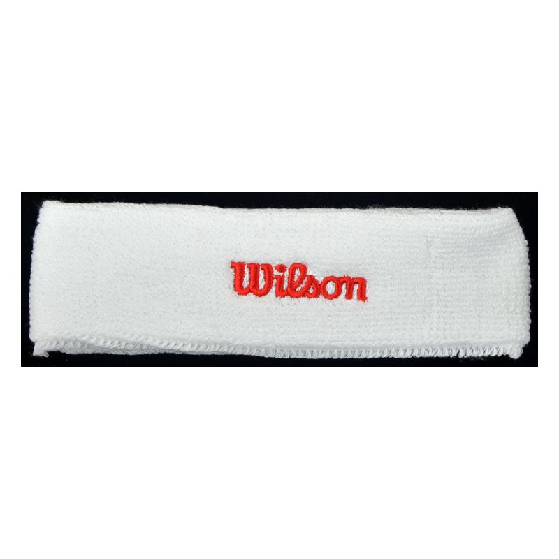 Opaska na głowę Wilson biała WR5600110