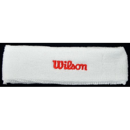 Opaska na głowę Wilson biała WR5600110