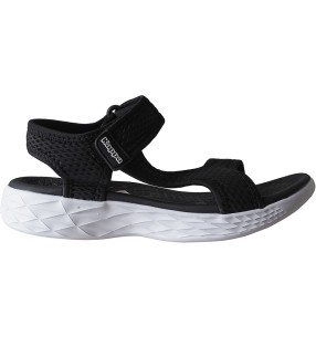 Sandały damskie Kappa Vedity II czarno-białe 242811 1110