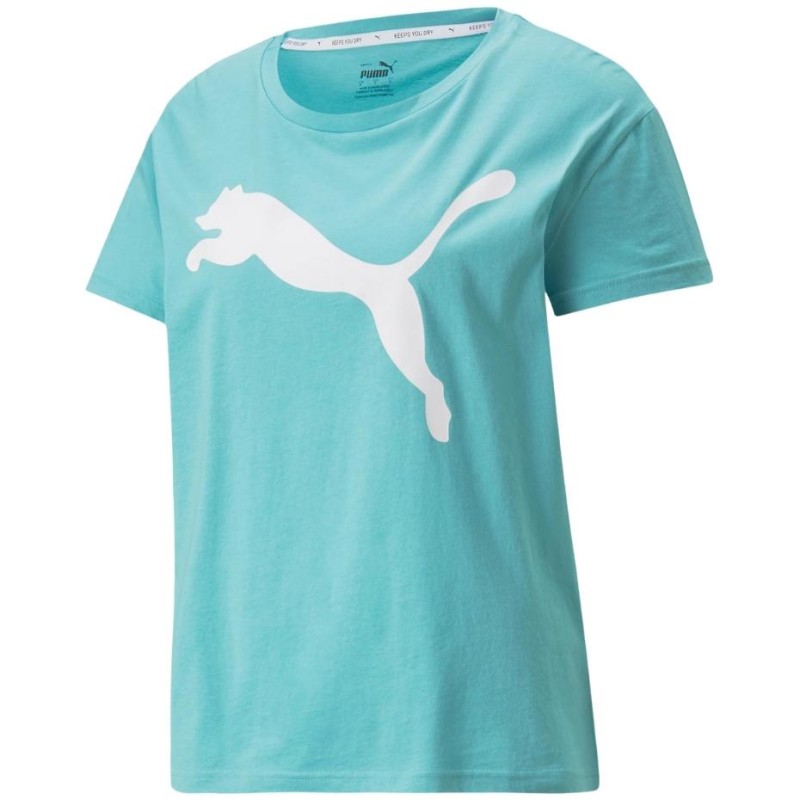 Koszulka damska Puma RTG Logo Tee niebieska 586454 61