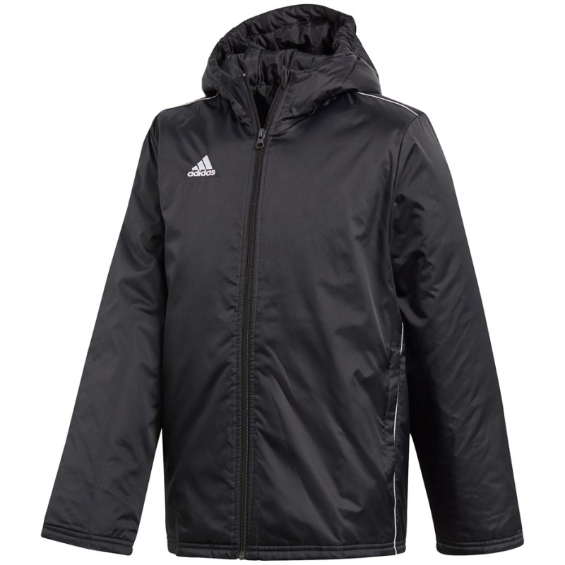 Kurtka dla dzieci adidas Core 18 Stadium JUNIOR czarna CE9058
