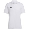 Koszulka męska adidas Entrada 22 Polo biała HC5067