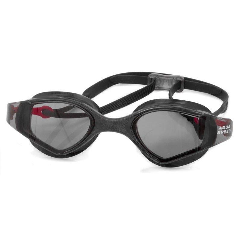 Okulary pływackie Aqua-Speed Blade czarno-czerwone 31 059