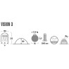 Namiot High Peak Vision 3 czarny 10290