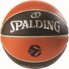 Piłka koszykowa Spalding NBA Euroleague IN/OUT pomarańczowo-czarna TF-500 84002Z