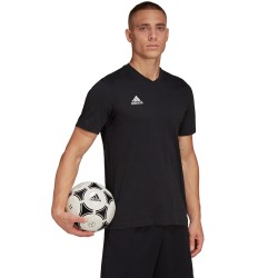 Koszulka męska adidas Entrada 22 Tee czarna HC0448