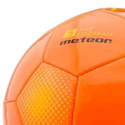 Piłka nożna Meteor FBX 5 pomarańczowa 37002