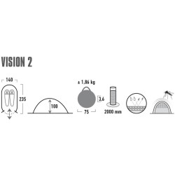 Namiot High Peak Vision 2 10282